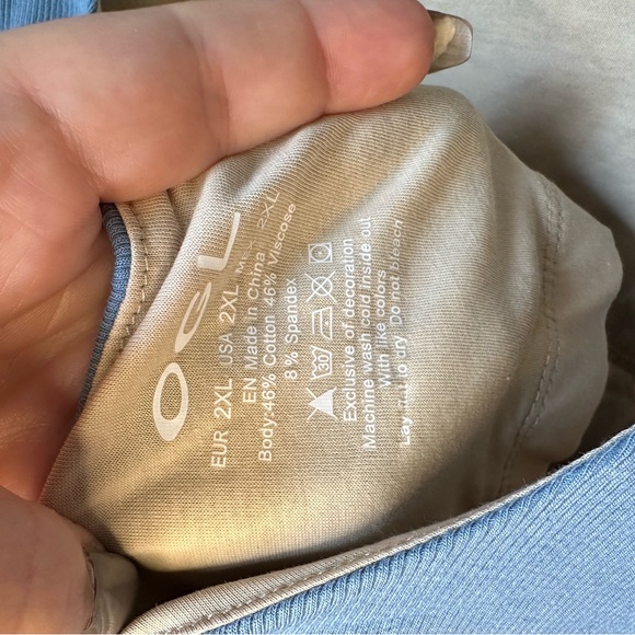 OGL Moves Plantive® Open-Back Brami Tank - Dusk Blue  sz.2XL - Picture 6 of 6